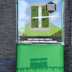 Minecraft Green Room Darkening Panels